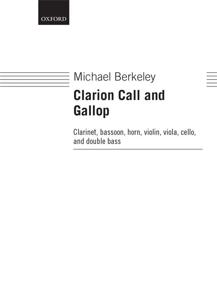 Clarion Call and Gallop